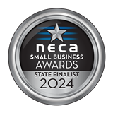 NECA Small Business Awards State Finalist 2024 badge
