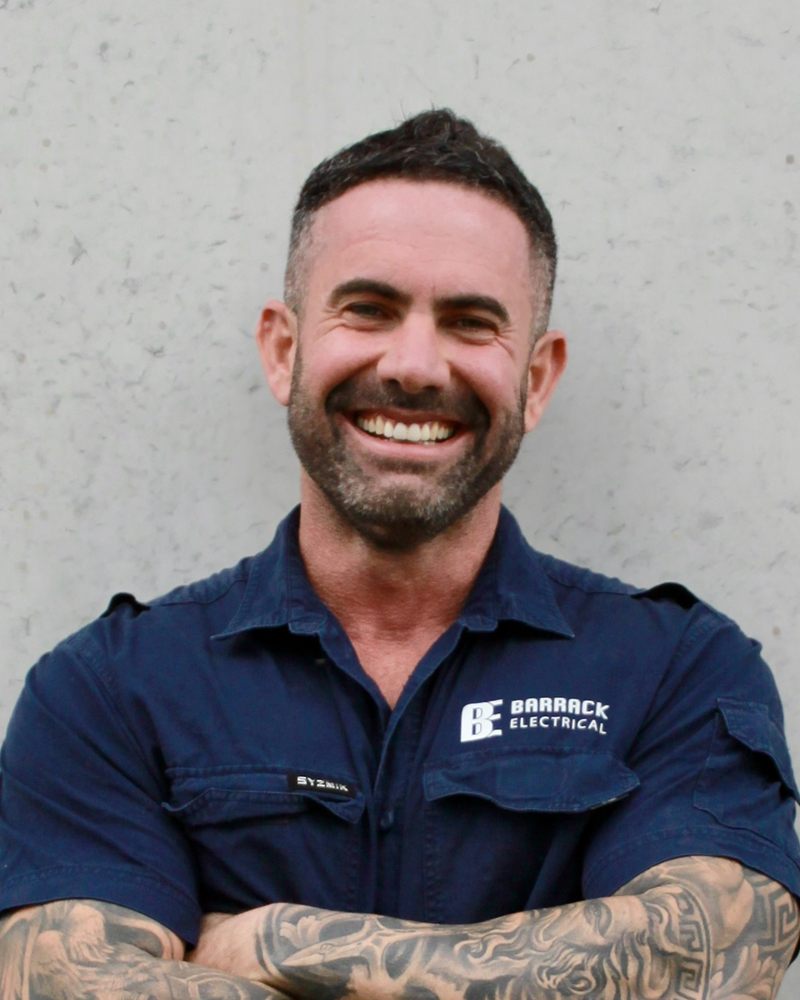 Ben, foreman and project manager at Barrack Electrical