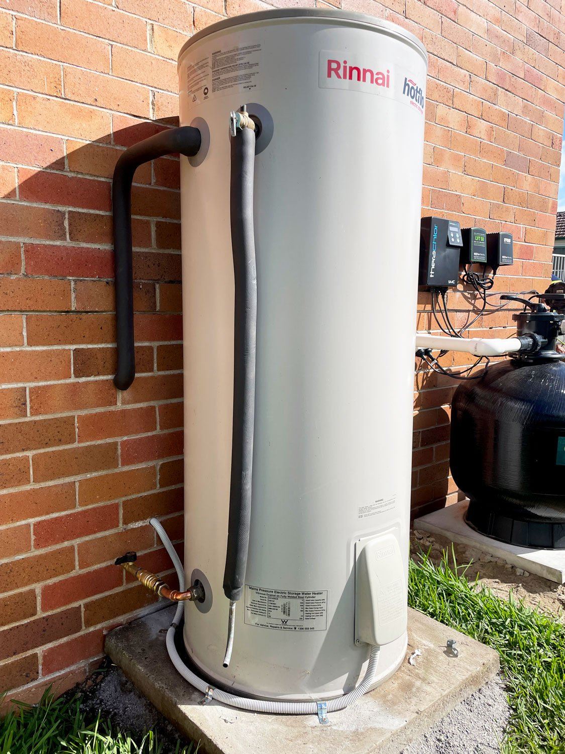 Hot water system worked on by Barrack Electrical