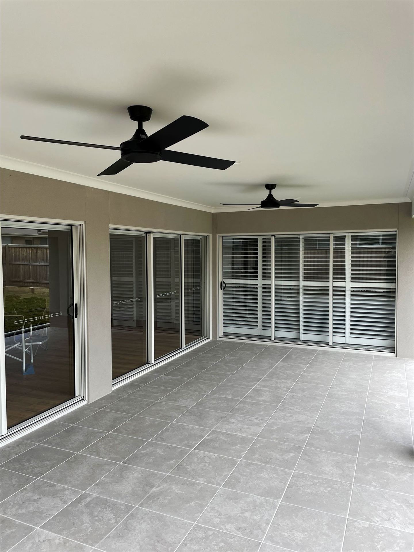 Ceiling fans installed by Barrack Electrical